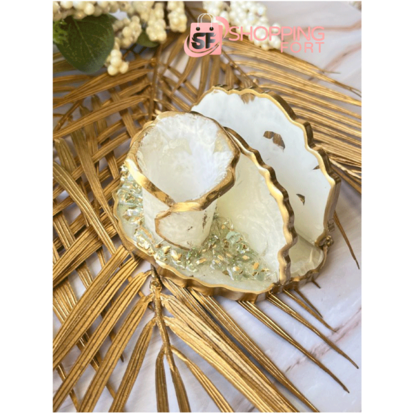Resin Tissue Holder with toothpick