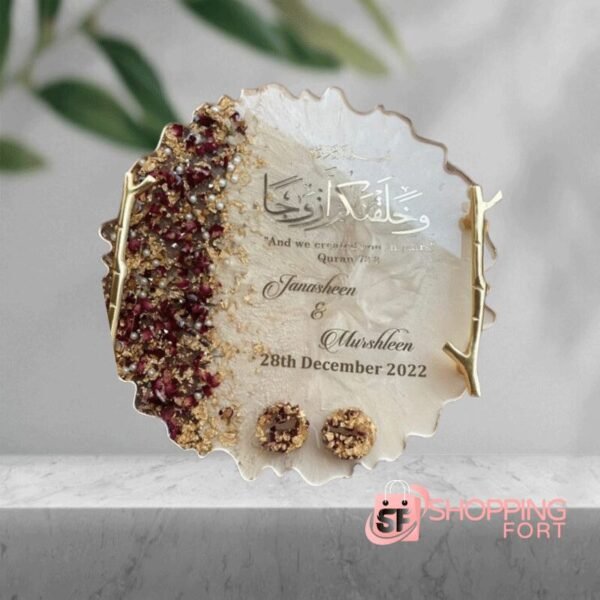 Resin Nikkah Plaque