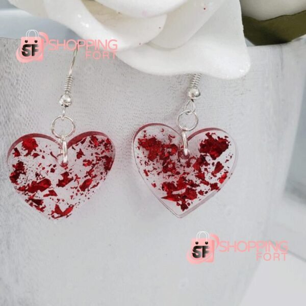 Heart Resin Studs/Earring