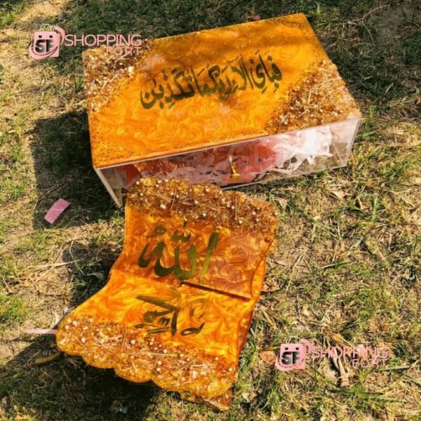 Resin Quran Holder/Book Holder Set