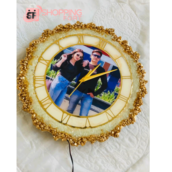 Resin Wall Clock - Image 4